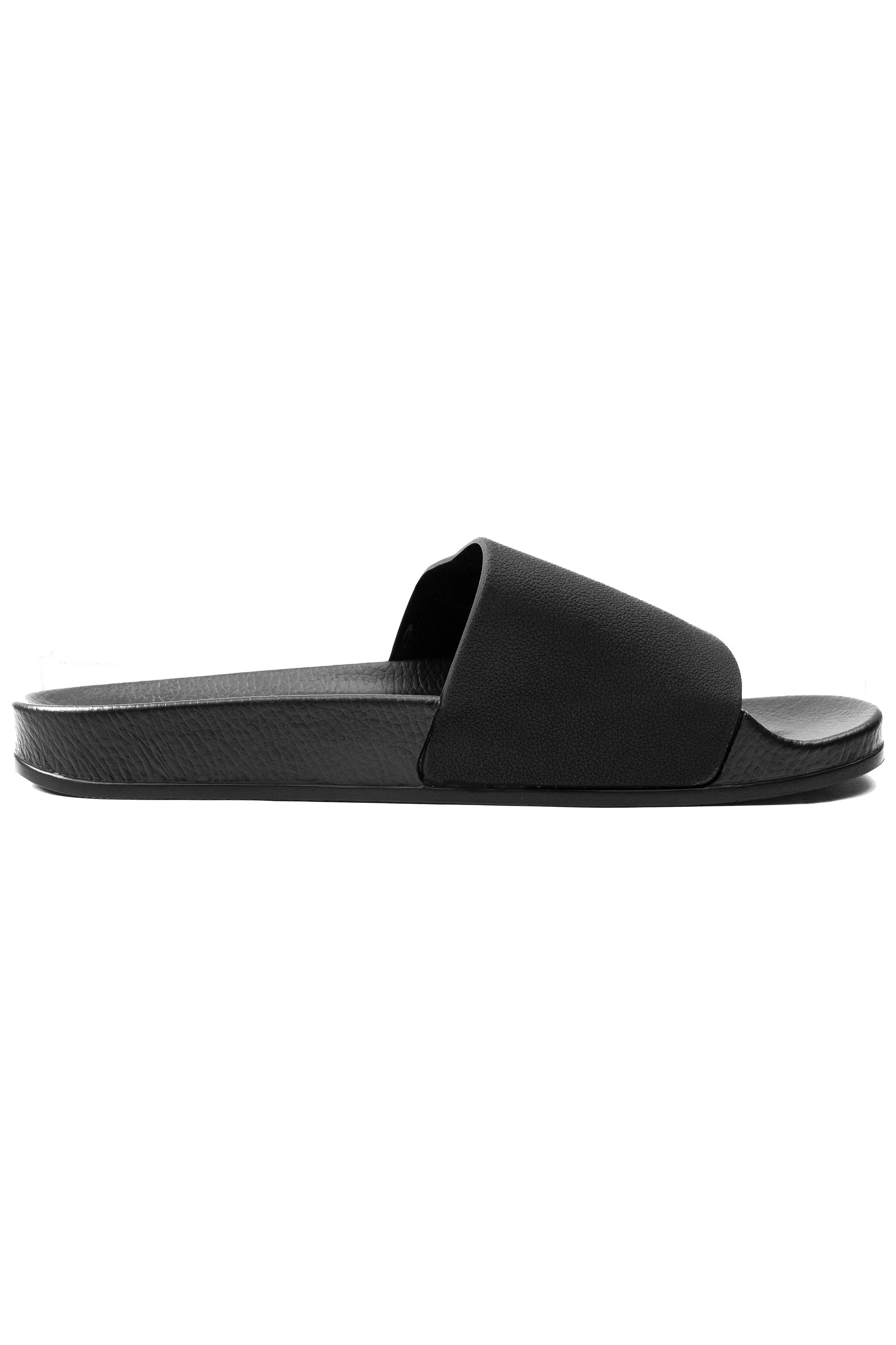Kids Godfrey Slides-Blk/Yellow - Image 3