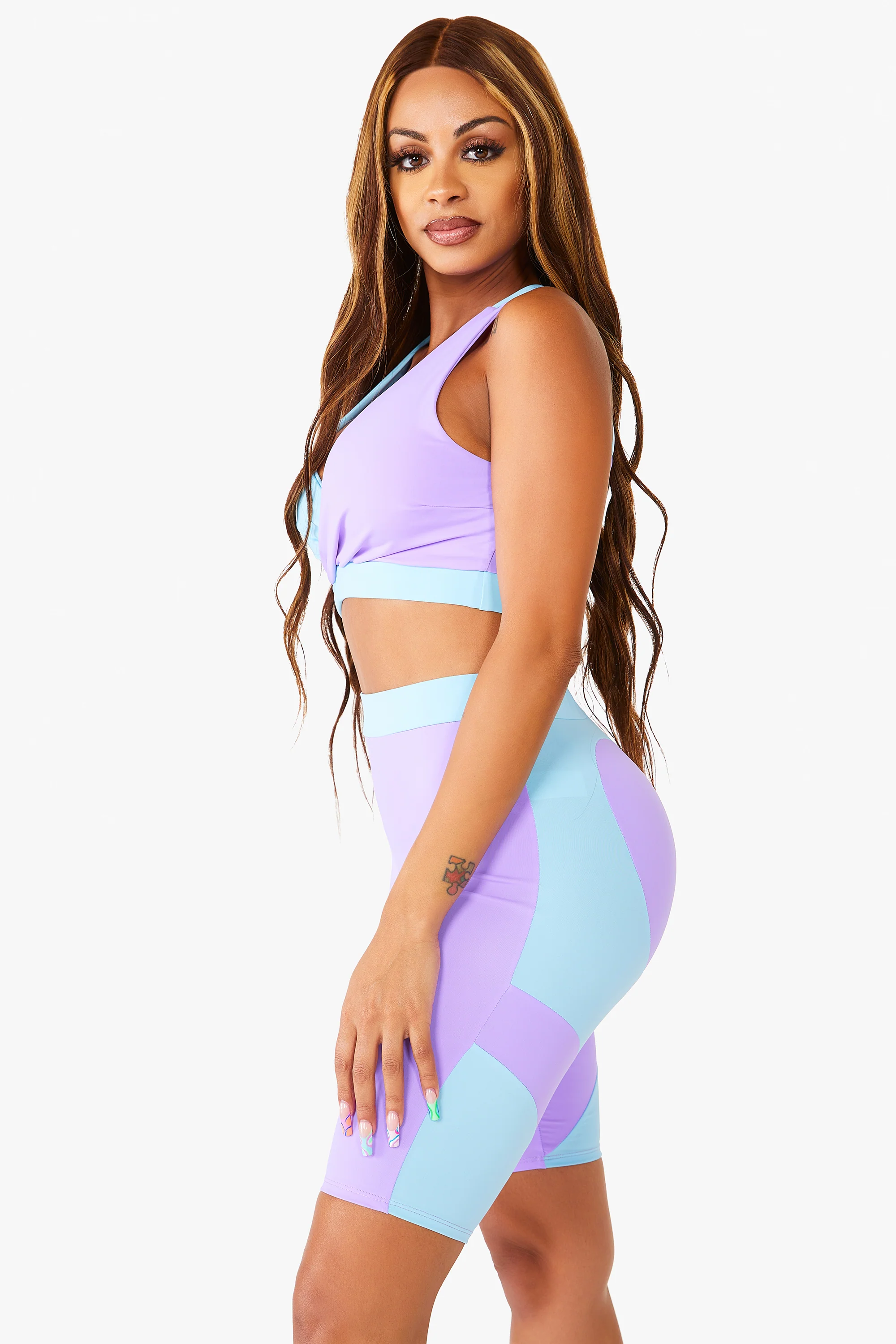 Bianca Active Biker Set - Blue - Image 10