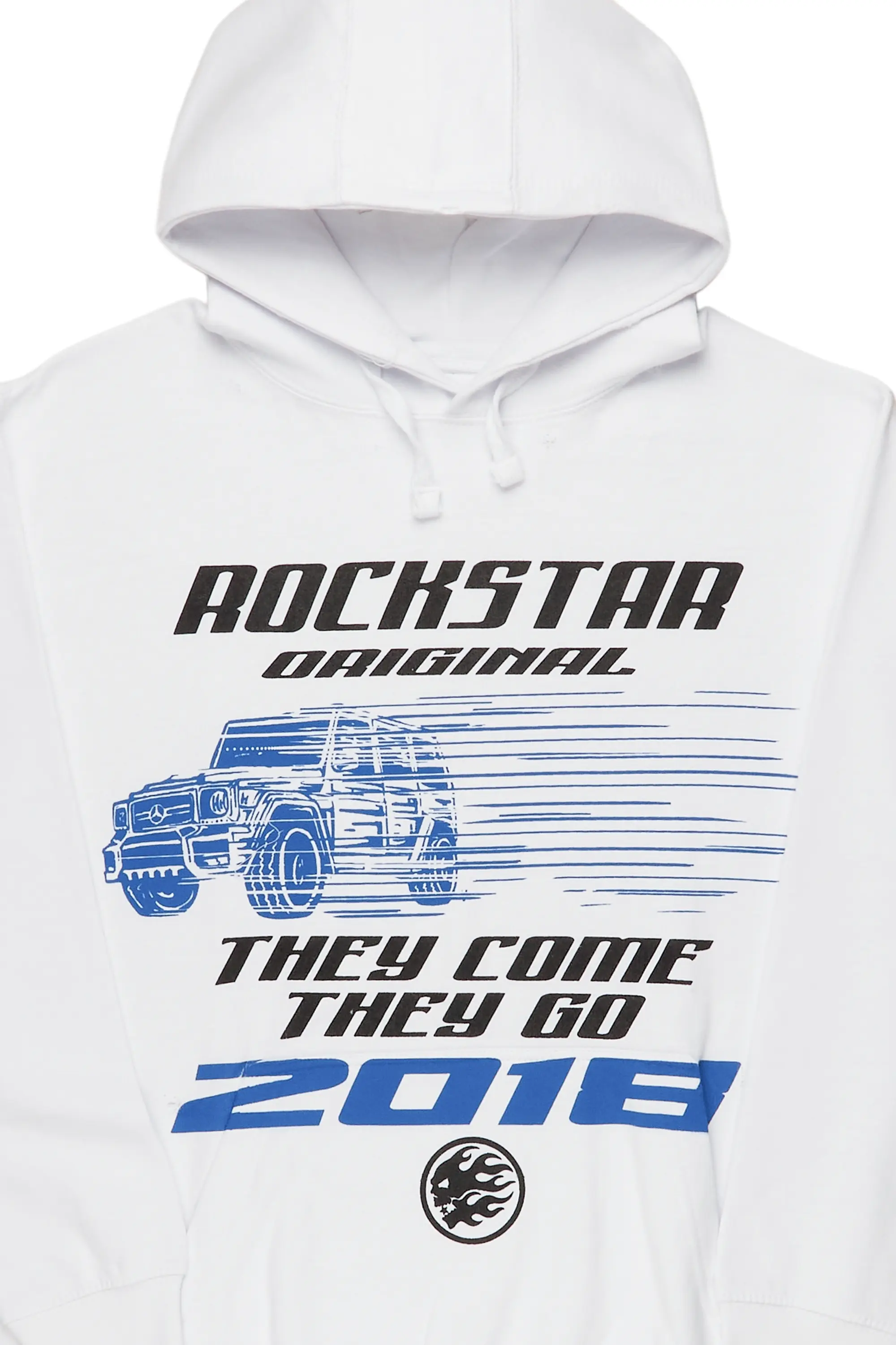 Geevag White Oversized Hoodie - Image 4